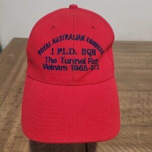 Royal Australian Engineers Hat Cap Adjustable Strapback The Tunnel Rats Vietnam